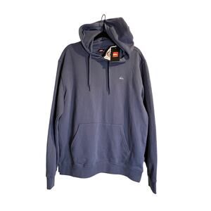 Quiksilver Sweat Hood SALT WATER Vintage Indigo Men's Large NWT